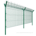Hot dipped galvanized security welded wire airport fence